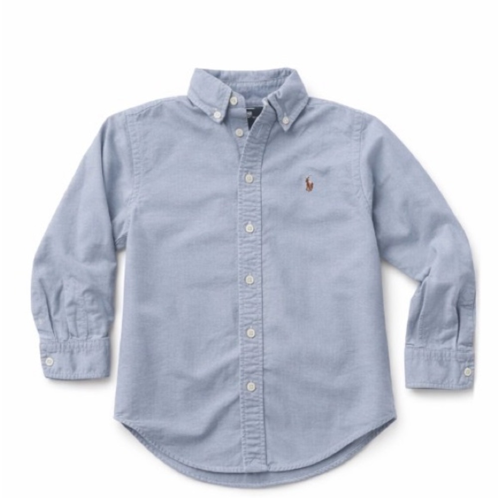 Boys Ralph Lauren Oxford Button Down Shirt size 8